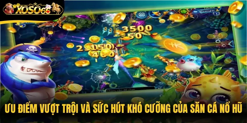 Ưu điểm vượt trội và sức hút khó cưỡng của săn cá nổ hũ