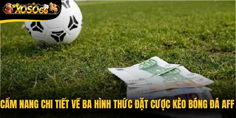 Cẩm nang chi tiết về ba hình thức đặt cược kèo bóng đá AFF Cup phổ biến