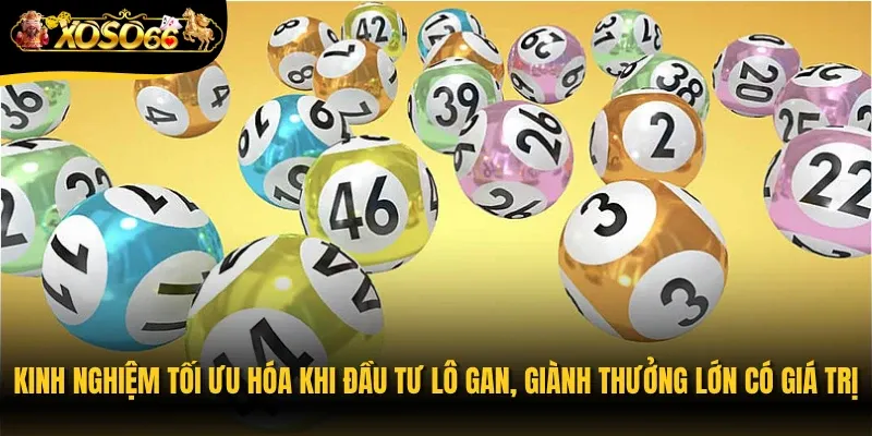 Kinh nghiệm tối ưu hóa khi đầu tư lô gan, giành thưởng lớn có giá trị